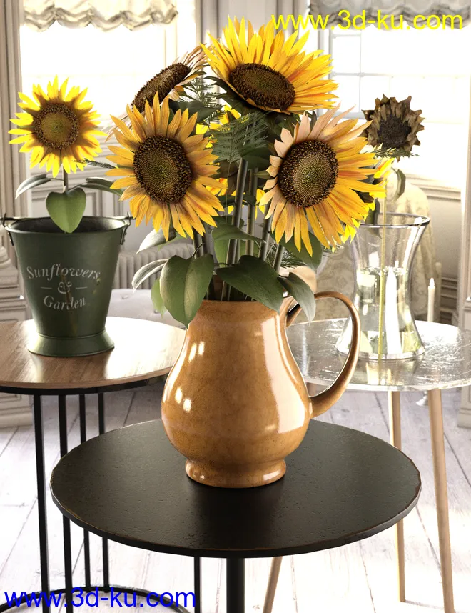 Sunflower Adornment模型的图片4