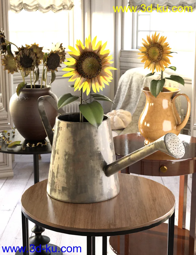 Sunflower Adornment模型的图片5