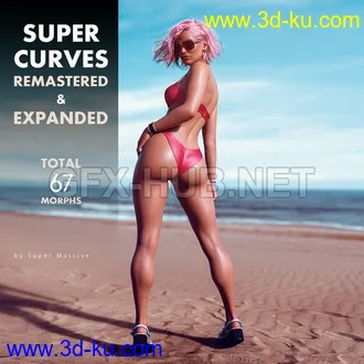 3D打印模型Super Curves Remastered - G8 and 8.1 Female的图片