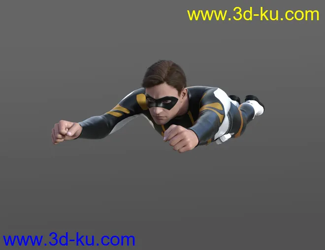 Super Hero Animations for Genesis 8模型的图片2