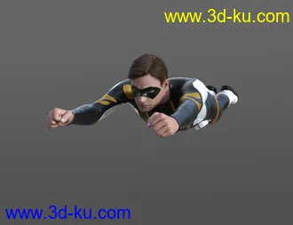 3D打印模型Super Hero Animations for Genesis 8的图片