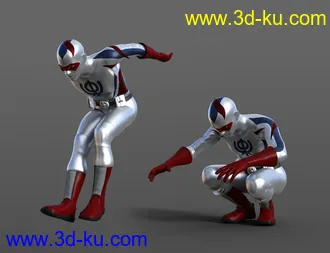 3D打印模型Super Hero Animations for Genesis 8的图片
