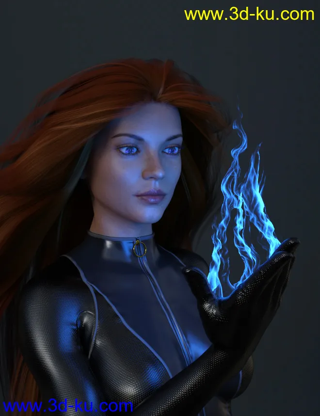 Superhero Body FX for Genesis 8 Females模型的图片5