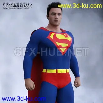 3D打印模型Superman Classic For G8M的图片