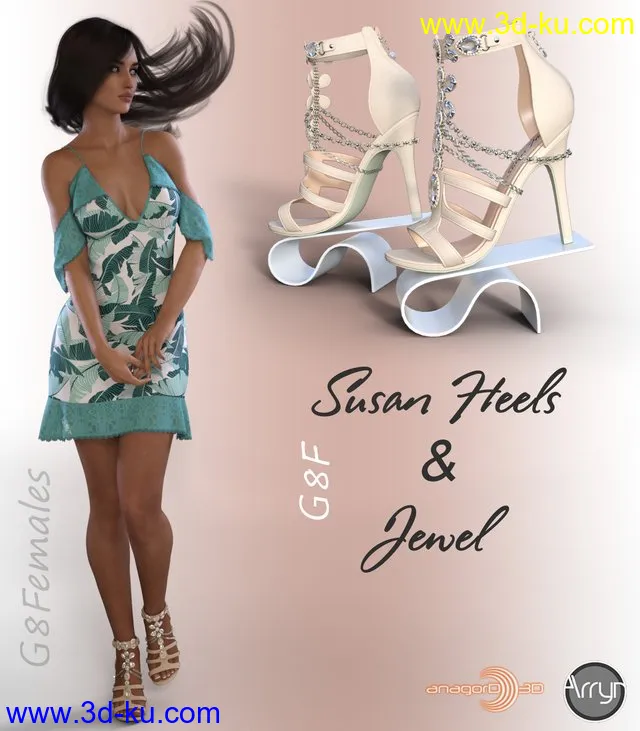 Susan Heels and Jewel G8F模型的图片1