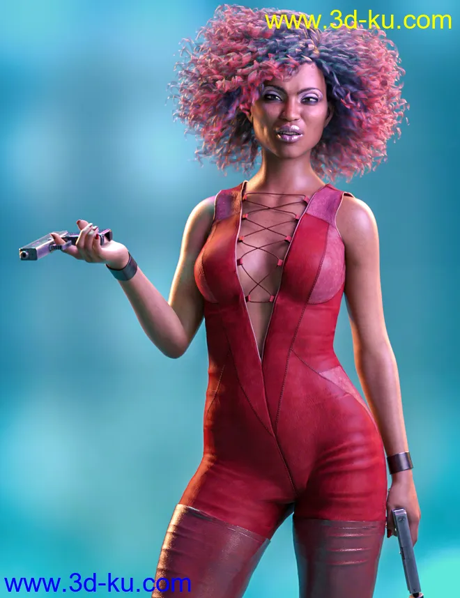 Suzi HD For Genesis 8.1 Female模型的图片6
