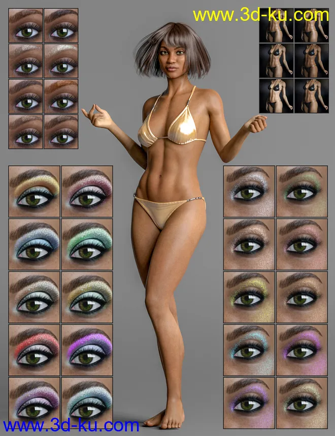 Suzi HD For Genesis 8.1 Female模型的图片12