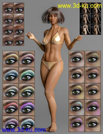 3D打印模型Suzi HD For Genesis 8.1 Female的图片