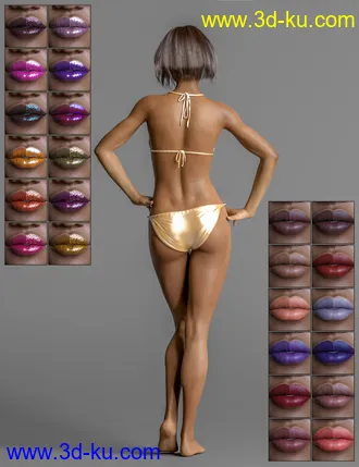 3D打印模型Suzi HD For Genesis 8.1 Female的图片