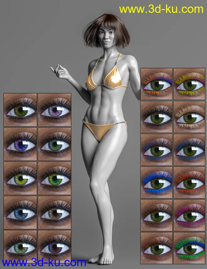 Suzi HD For Genesis 8.1 Female模型的图片14