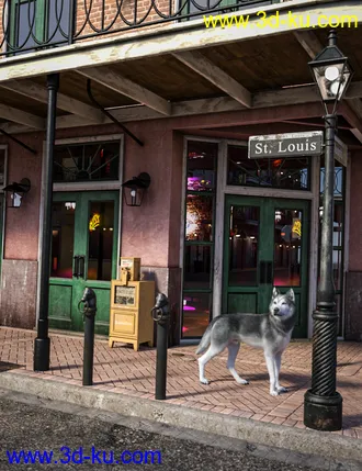 3D打印模型SW French Quarter - Grocer's Corner的图片