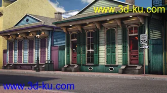3D打印模型SW French Quarter - Grocer's Corner的图片