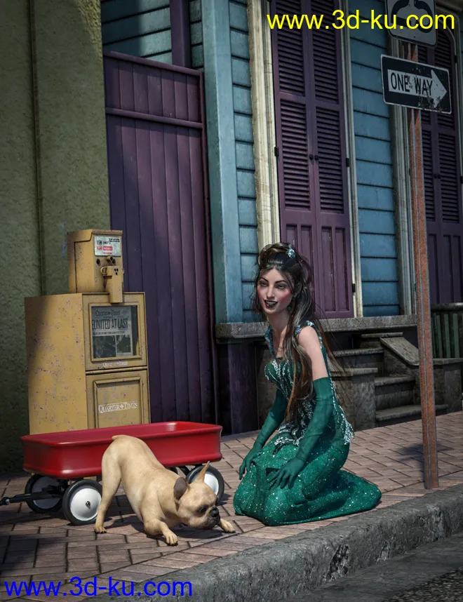 SW French Quarter - Grocer's Corner模型的图片8