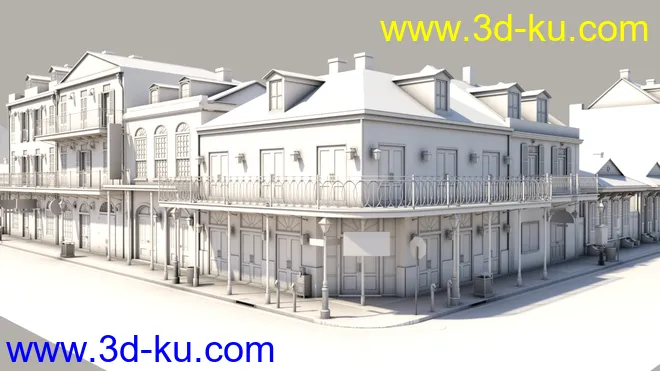 SW French Quarter - Grocer's Corner模型的图片9