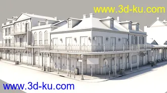 3D打印模型SW French Quarter - Grocer's Corner的图片