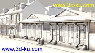 3D打印模型SW French Quarter - Grocer's Corner的图片