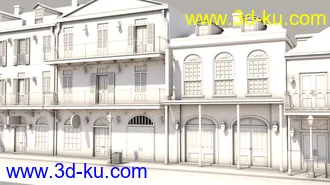 3D打印模型SW French Quarter - Grocer's Corner的图片