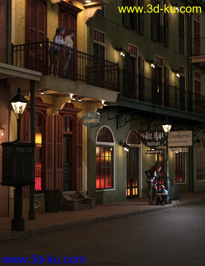 SW French Quarter - Seraphim's Corner模型的图片3