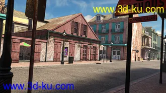 3D打印模型SW French Quarter - Seraphim's Corner的图片