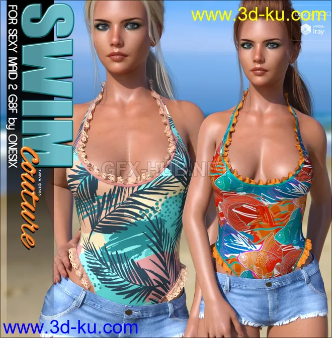 SWIM Couture for Sexy Maid 2 G8F模型的图片1
