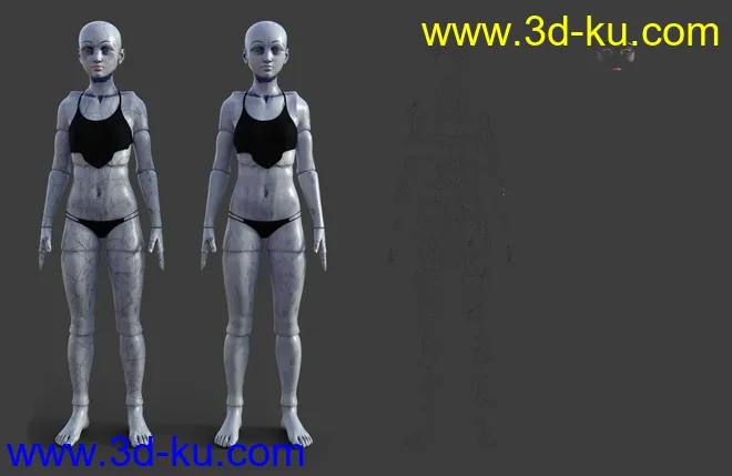 SY Cracked Creepy Dolls Genesis 8 and 8.1模型的图片6