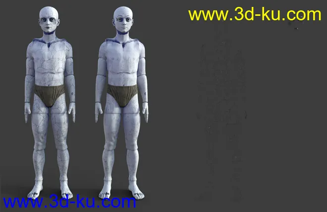 SY Cracked Creepy Dolls Genesis 8 and 8.1模型的图片7