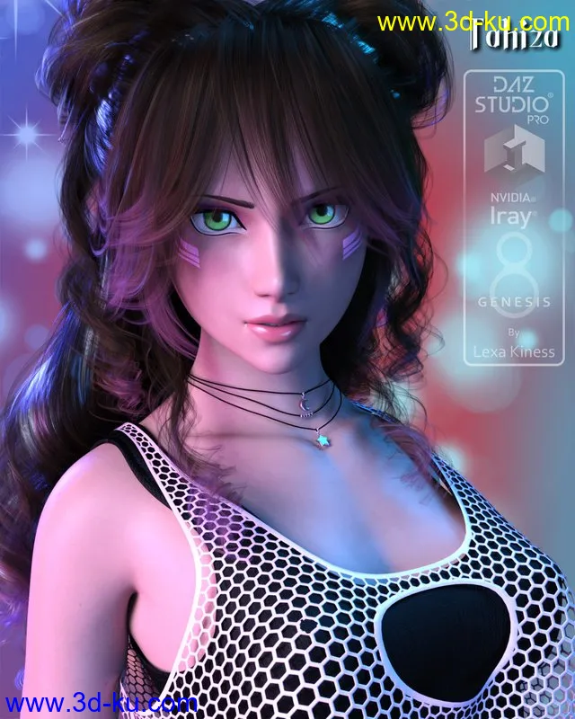 Tahiza for Genesis 8 Female模型的图片1