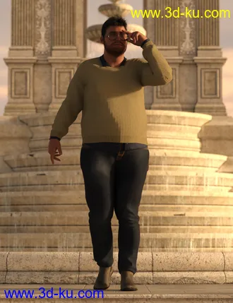 3D打印模型Talk Show Poses for Fred 8.1的图片