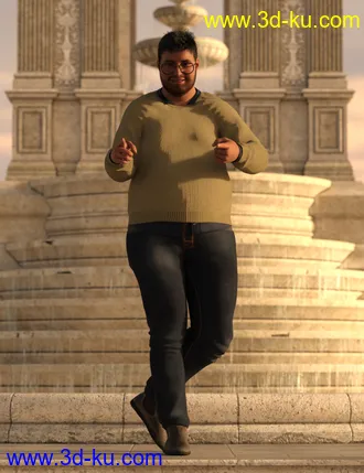 3D打印模型Talk Show Poses for Fred 8.1的图片