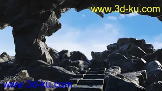 3D打印模型Temple Cave的图片