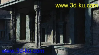 3D打印模型Temple Cave的图片
