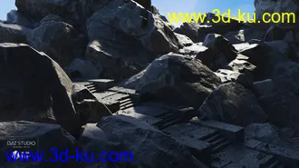 3D打印模型Temple Cave的图片