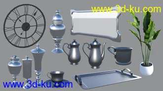 3D打印模型Tennessee Dining Room的图片