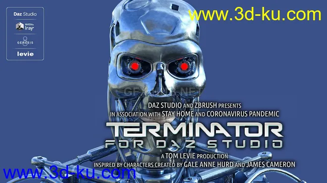 Terminator For Daz Studio模型的图片1