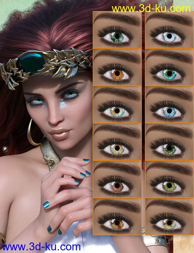 Tessix for Genesis 8 and 8.1 Female模型的图片10