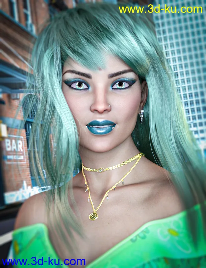 Tessix for Genesis 8 and 8.1 Female模型的图片14