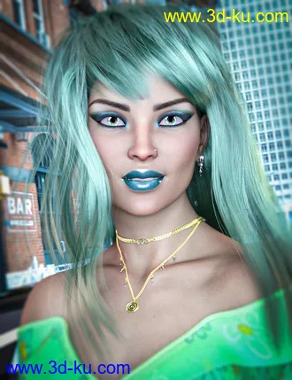 3D打印模型Tessix for Genesis 8 and 8.1 Female的图片