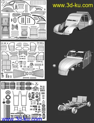 3D打印模型Teuf-Teuf Iray Textures Add-On的图片