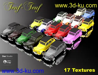 3D打印模型Teuf-Teuf Iray Textures Add-On的图片