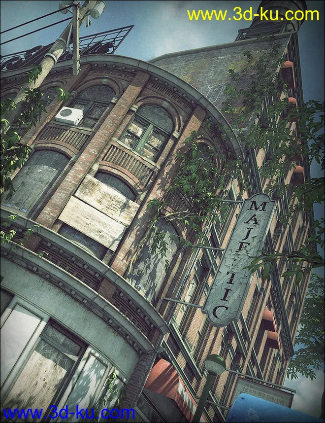 The Abandoned City 2模型的图片1