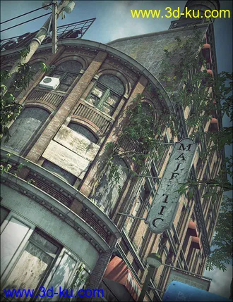 3D打印模型The Abandoned City 2的图片