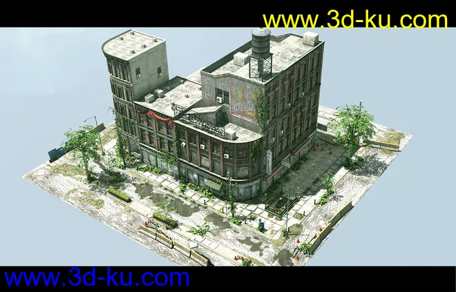 The Abandoned City 2模型的图片5