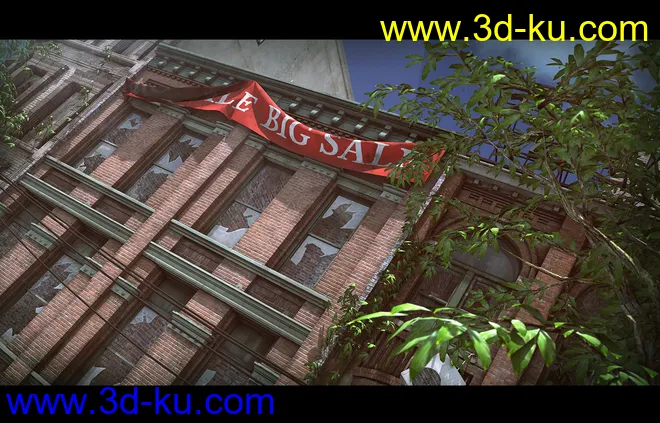 The Abandoned City 2模型的图片7