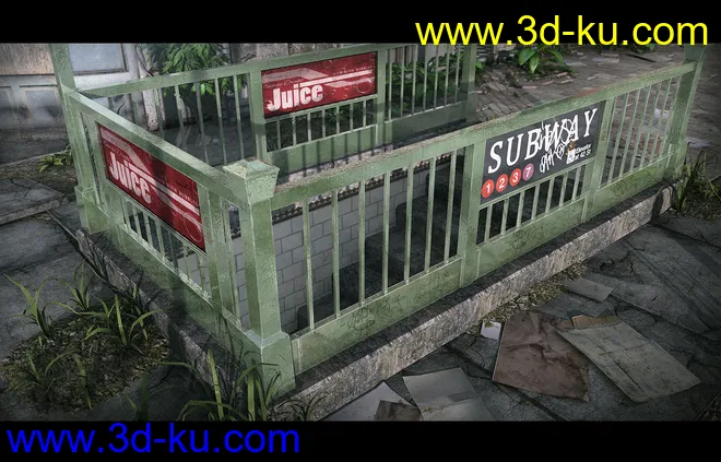 The Abandoned City 2模型的图片8