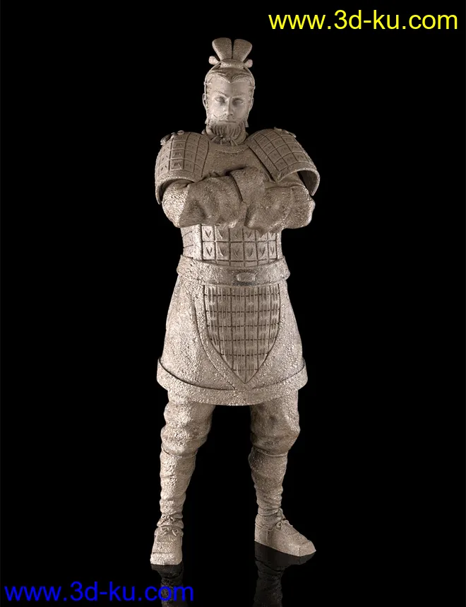 The Action General Terracotta Warrior for Genesis 8.1 Male and Michael 8.1模型的图片4