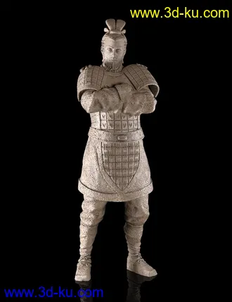 3D打印模型The Action General Terracotta Warrior for Genesis 8.1 Male and Michael 8.1的图片