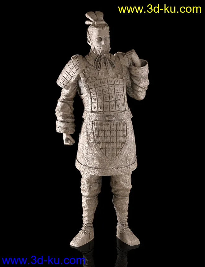 The Action General Terracotta Warrior for Genesis 8.1 Male and Michael 8.1模型的图片6