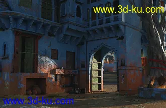 3D打印模型The Blue City Kit的图片