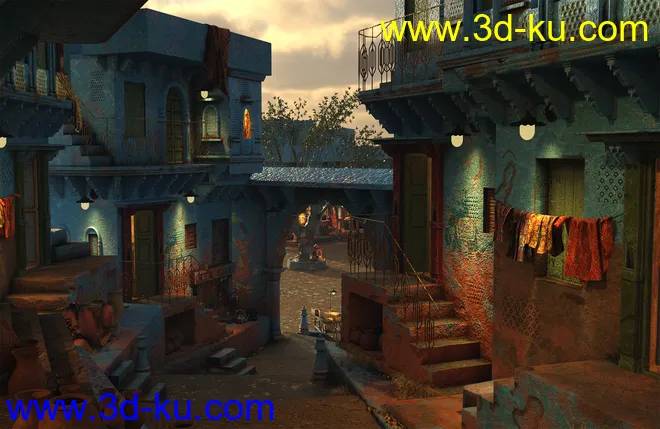 The Blue City Kit模型的图片3