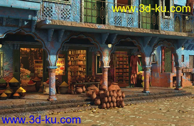 The Blue City Kit模型的图片4